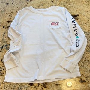 Vineyard Vines Long Sleeve Tee Kiss Me Im Irish